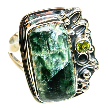 Seraphinite Rings handcrafted by Ana Silver Co - RING79451