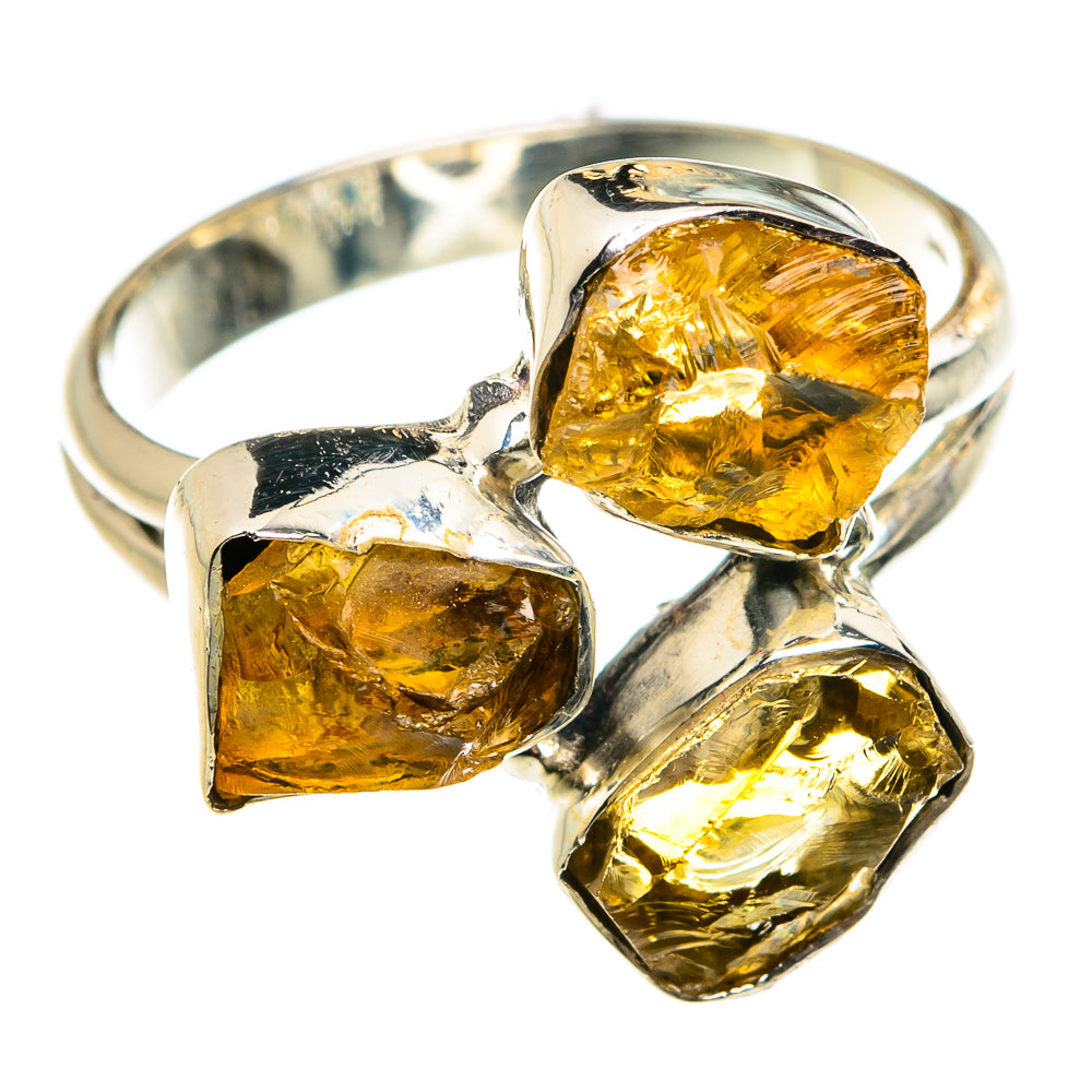 Citrine Rings handcrafted by Ana Silver Co - RING79456