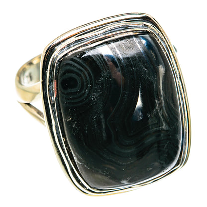 Psilomelane Rings handcrafted by Ana Silver Co - RING79466