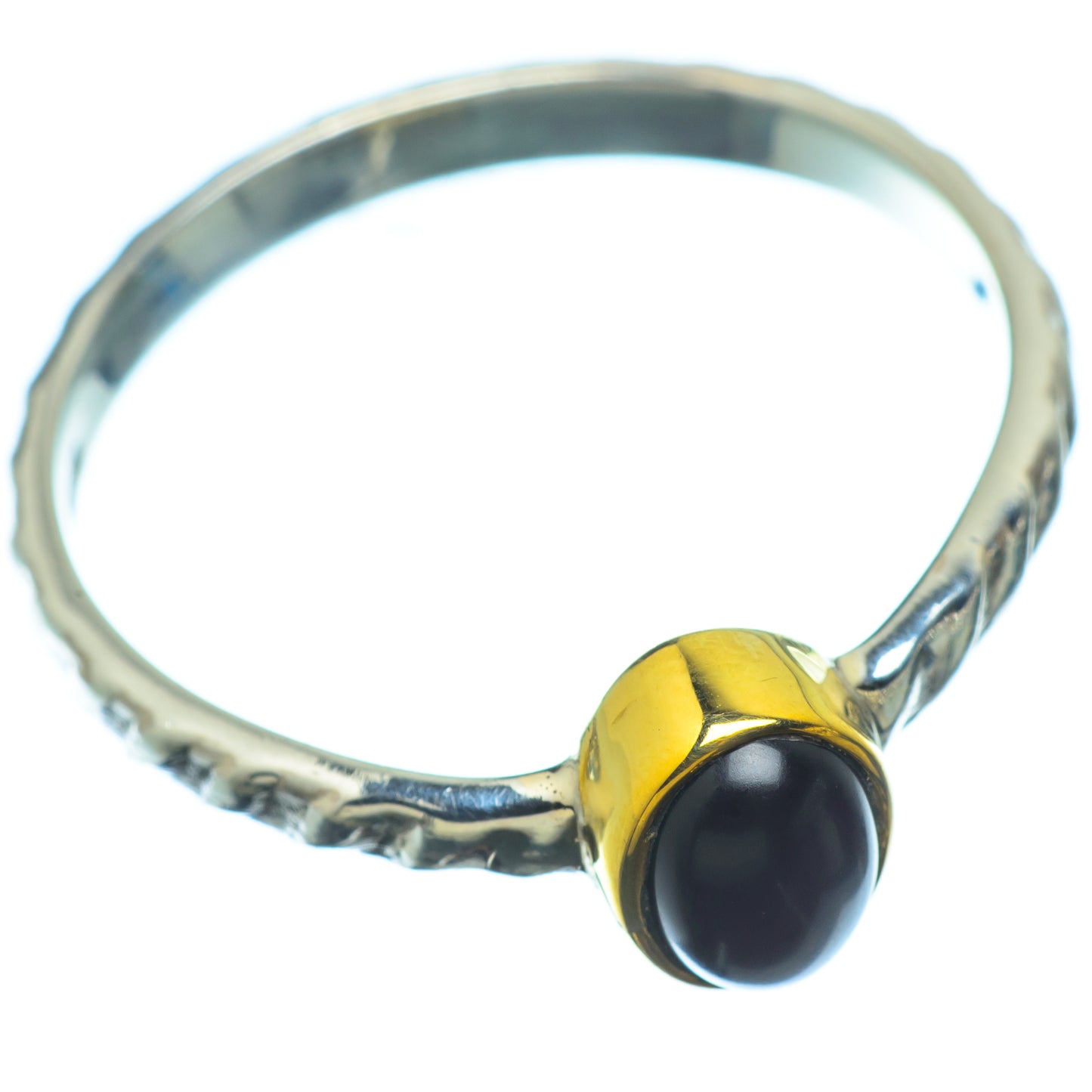 Black Onyx Rings handcrafted by Ana Silver Co - RING7948