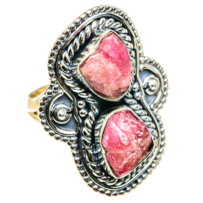 Pink Tourmaline Rings handcrafted by Ana Silver Co - RING79493