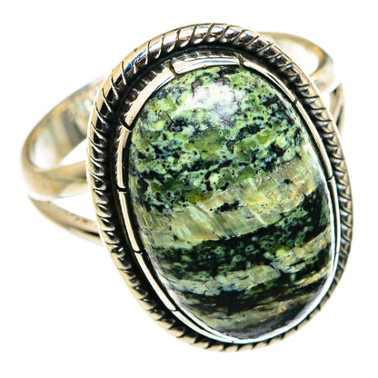 Lizard Jasper Rings handcrafted by Ana Silver Co - RING79516