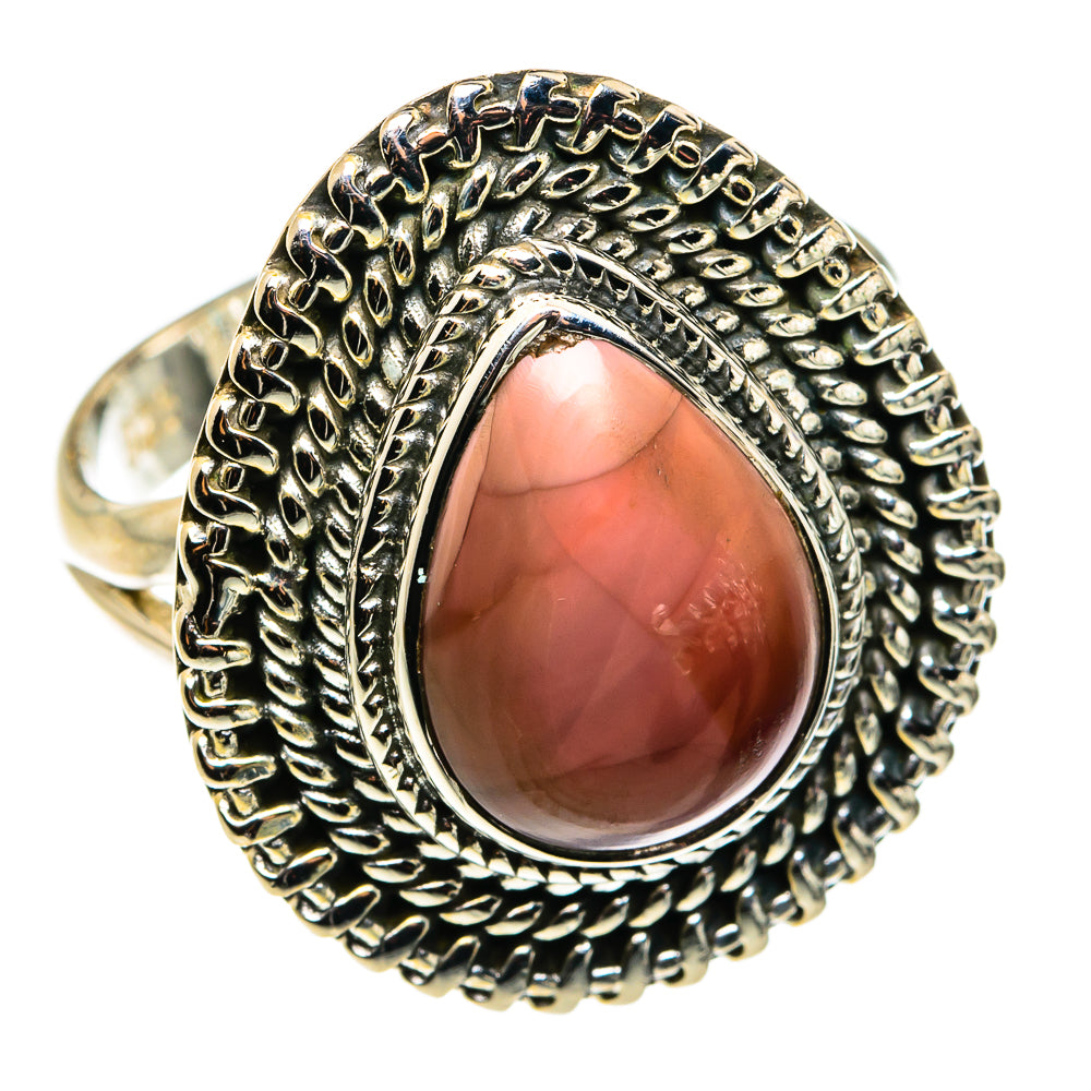 Mookaite Rings handcrafted by Ana Silver Co - RING79519