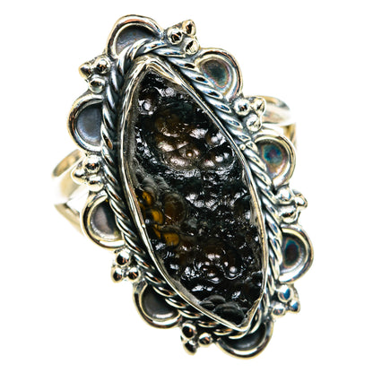 Tektite Rings handcrafted by Ana Silver Co - RING79526