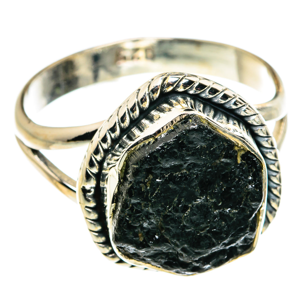 Tektite Rings handcrafted by Ana Silver Co - RING79560