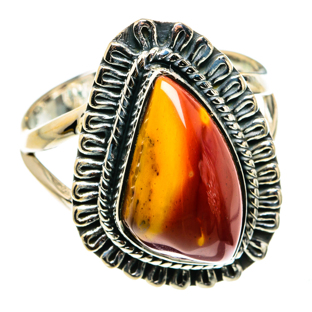 Mookaite Rings handcrafted by Ana Silver Co - RING79577