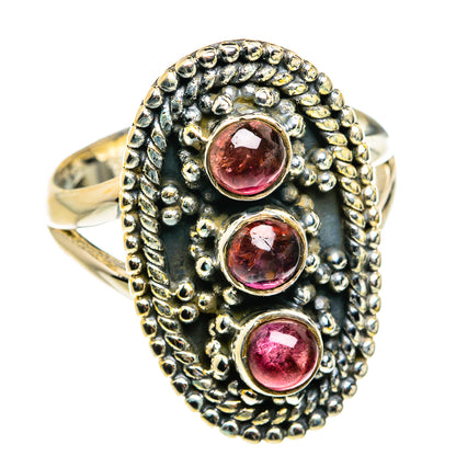 Pink Tourmaline Rings handcrafted by Ana Silver Co - RING79580