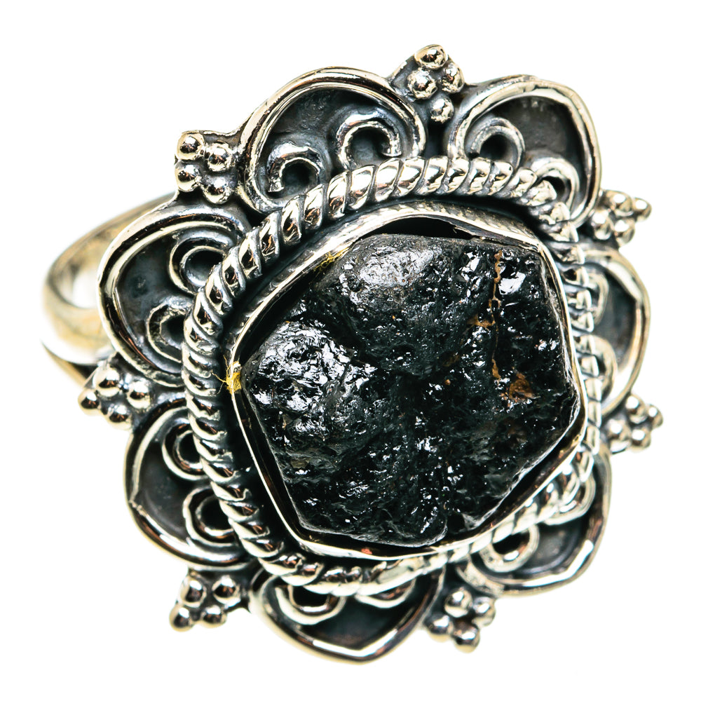 Tektite Rings handcrafted by Ana Silver Co - RING79586