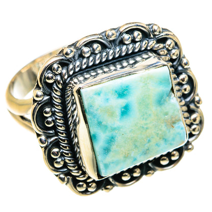 Larimar Rings handcrafted by Ana Silver Co - RING79595