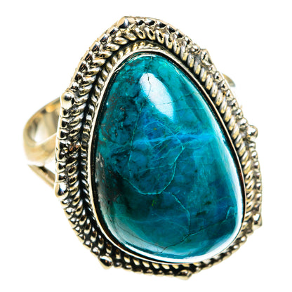Chrysocolla Rings handcrafted by Ana Silver Co - RING79599