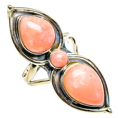 Pink Opal Rings handcrafted by Ana Silver Co - RING79626