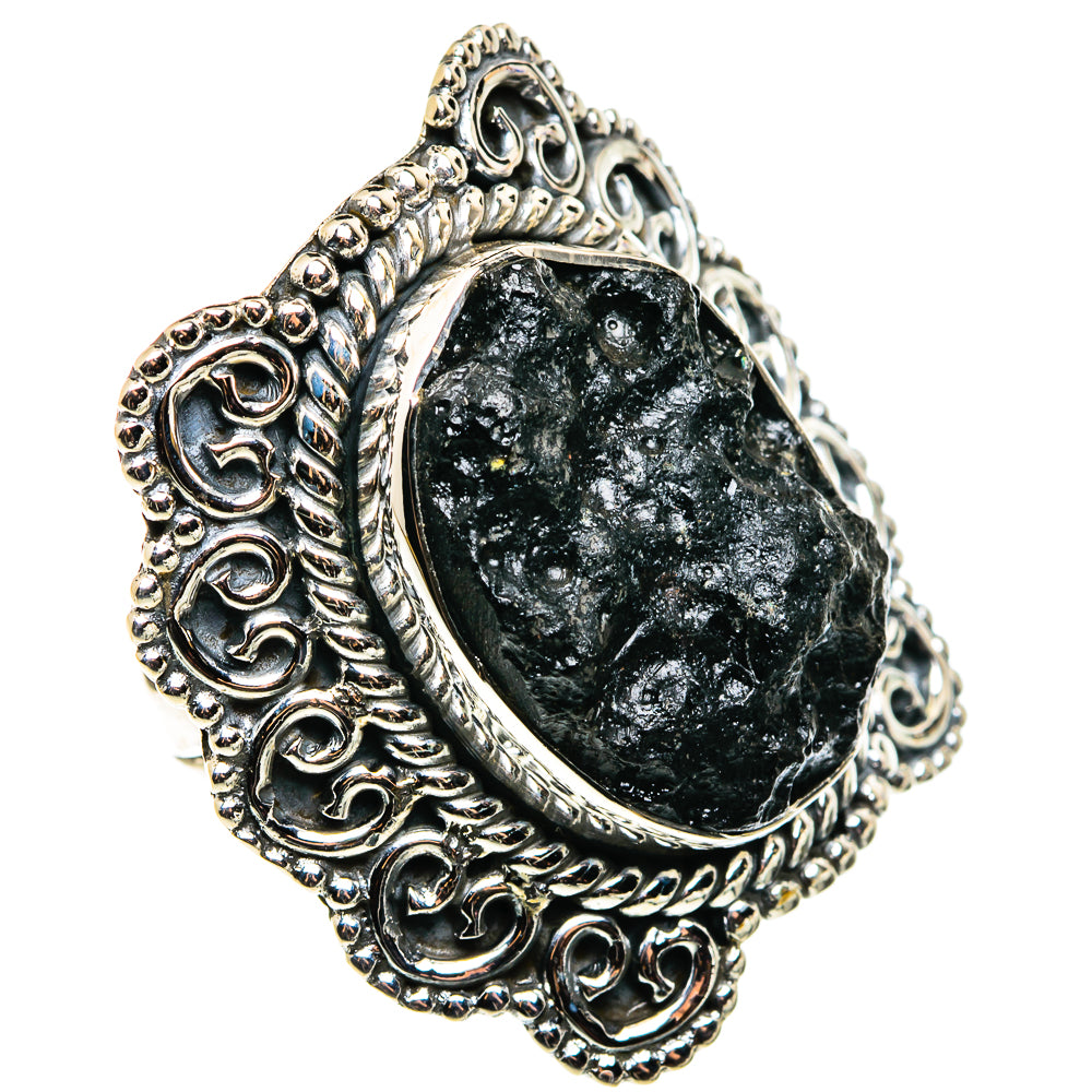 Tektite Rings handcrafted by Ana Silver Co - RING79632