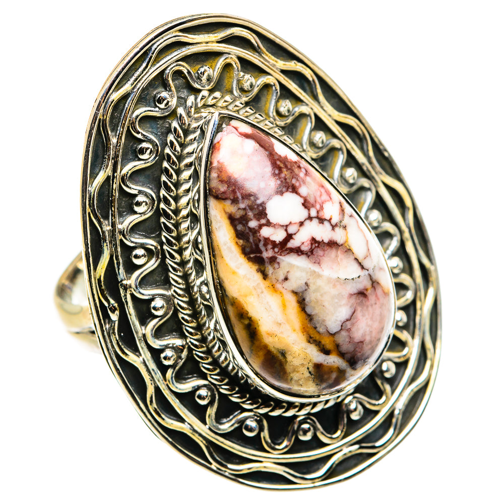 Wild Horse Jasper Rings handcrafted by Ana Silver Co - RING79653