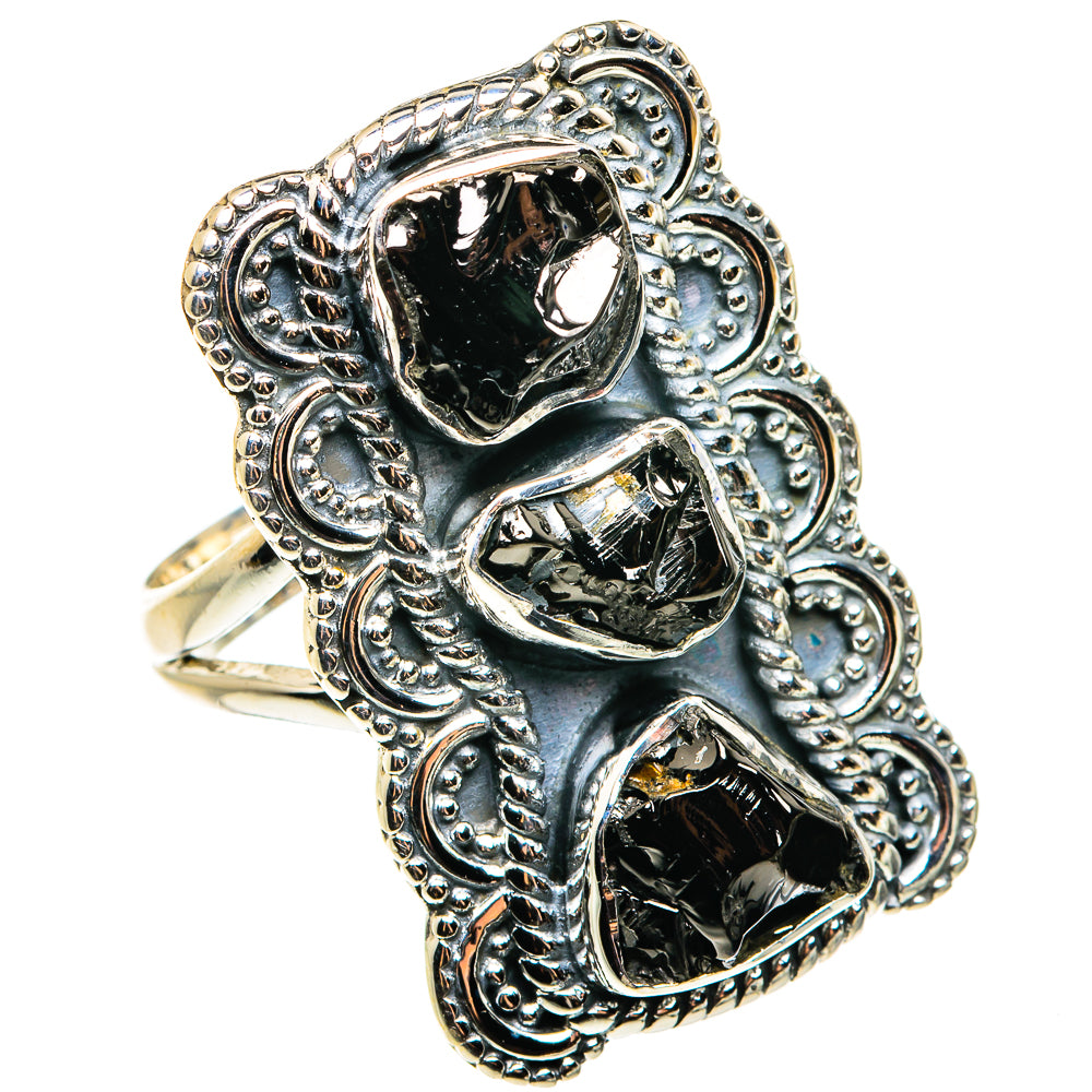 Shungite Rings handcrafted by Ana Silver Co - RING79663
