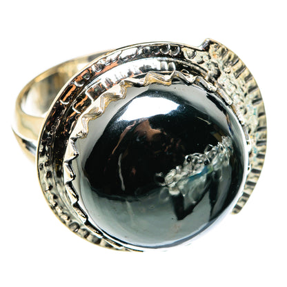 Hematite Rings handcrafted by Ana Silver Co - RING79669