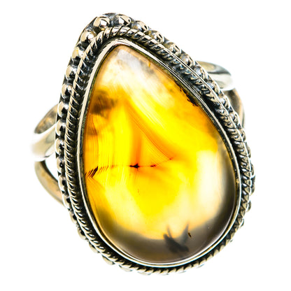 Montana Agate Rings handcrafted by Ana Silver Co - RING79687