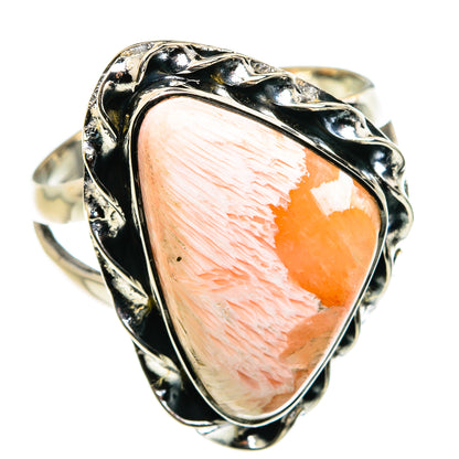 Scolecite Rings handcrafted by Ana Silver Co - RING79688