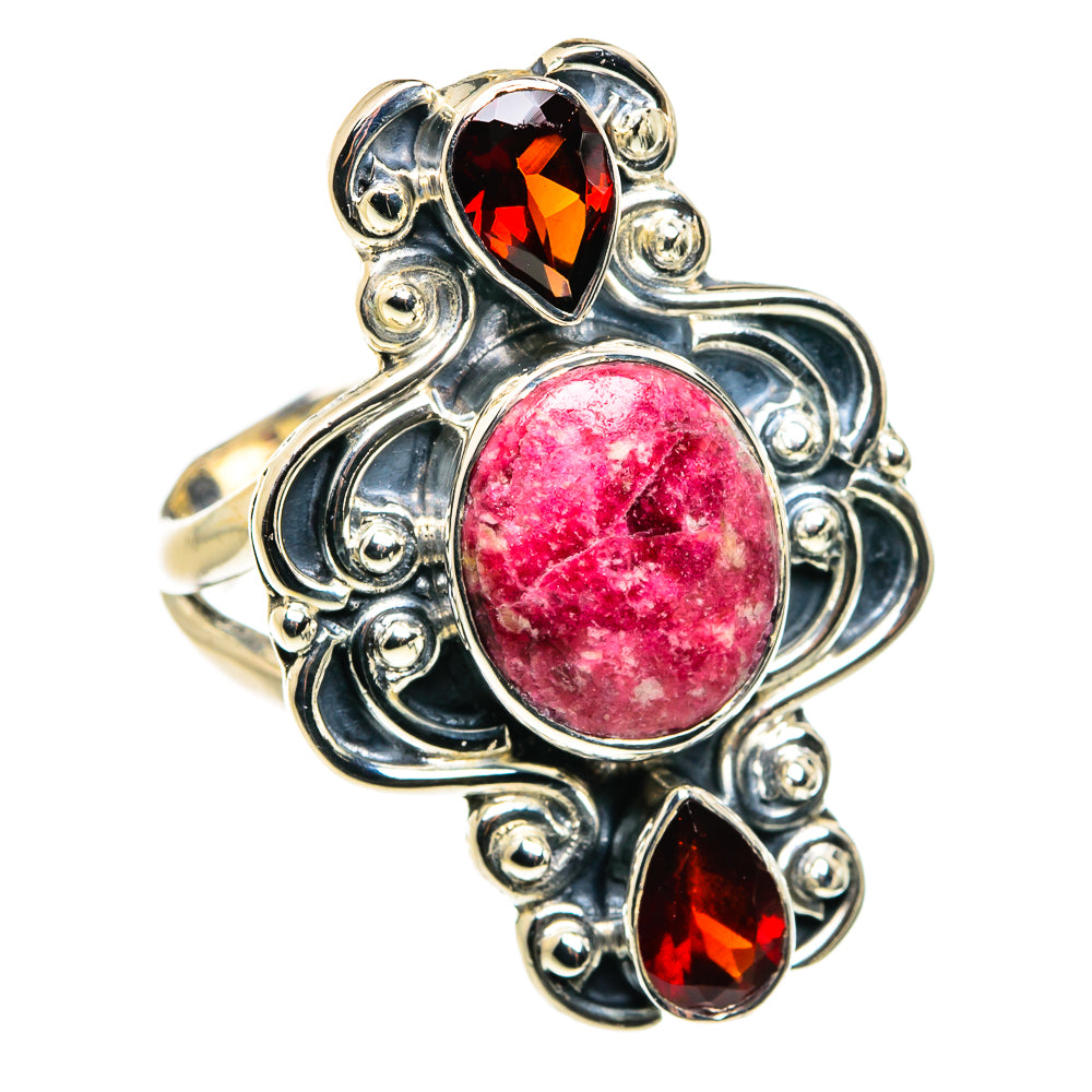 Thulite Rings handcrafted by Ana Silver Co - RING79726