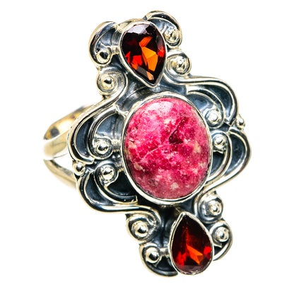 Thulite Rings handcrafted by Ana Silver Co - RING79726