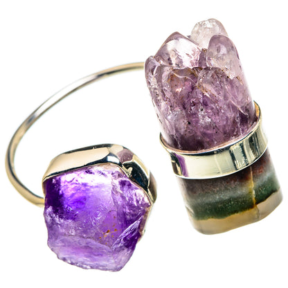 Amethyst Stalactite Rings handcrafted by Ana Silver Co - RING79731