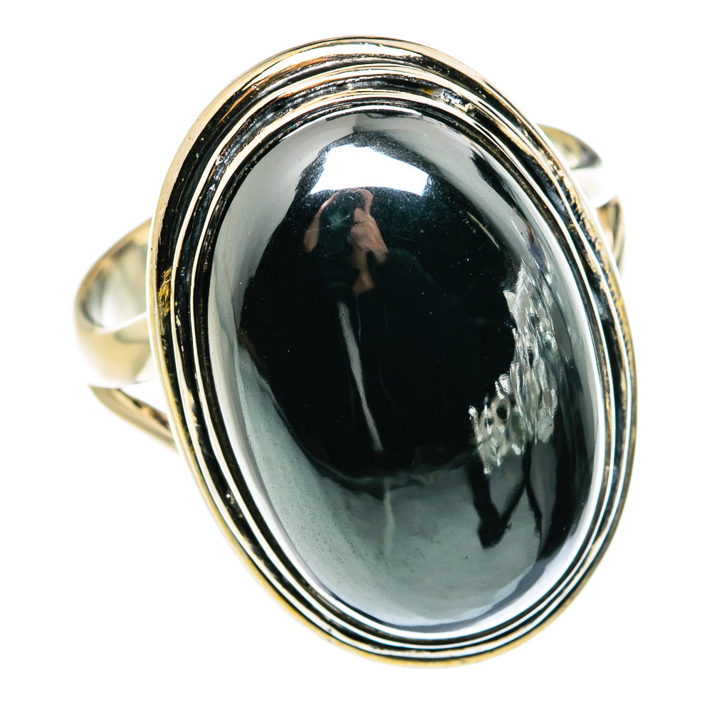 Hematite Rings handcrafted by Ana Silver Co - RING79744