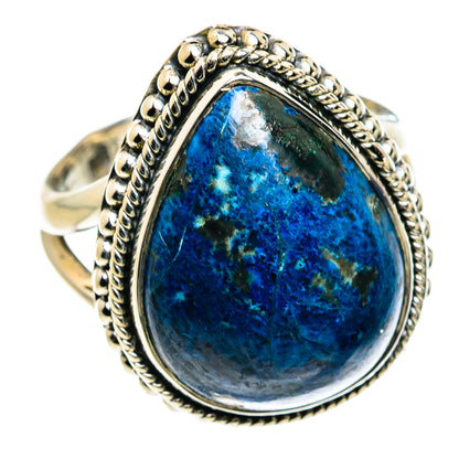 Chrysocolla Rings handcrafted by Ana Silver Co - RING79747