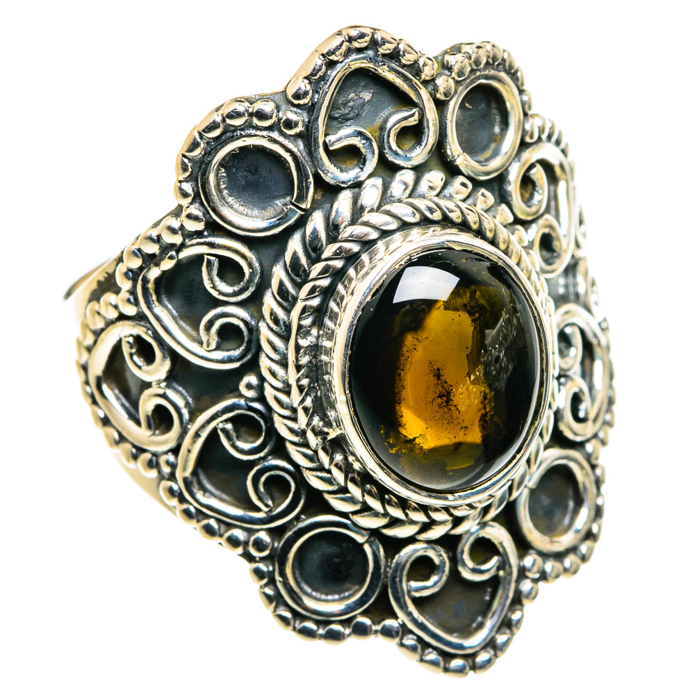 Smoky Quartz Rings handcrafted by Ana Silver Co - RING79756
