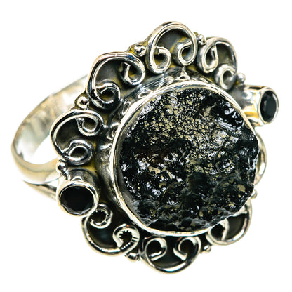 Tektite Rings handcrafted by Ana Silver Co - RING79769