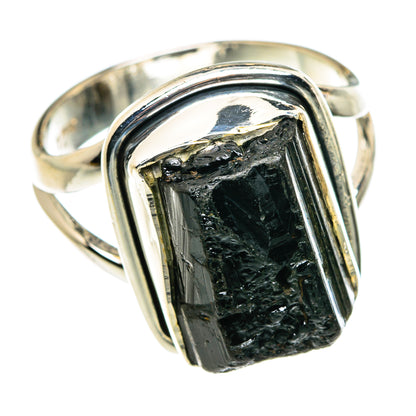 Black Tourmaline Rings handcrafted by Ana Silver Co - RING79772