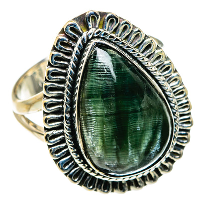 Seraphinite Rings handcrafted by Ana Silver Co - RING79788
