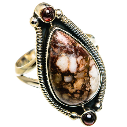 Red Jasper Rings handcrafted by Ana Silver Co - RING79793