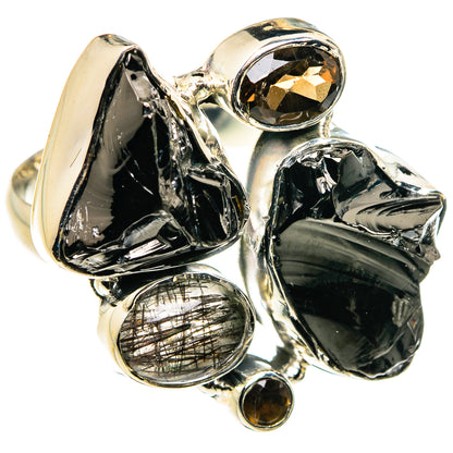 Shungite Rings handcrafted by Ana Silver Co - RING79803