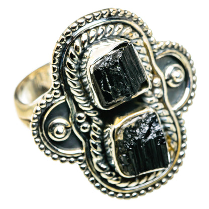 Black Tourmaline Rings handcrafted by Ana Silver Co - RING79804