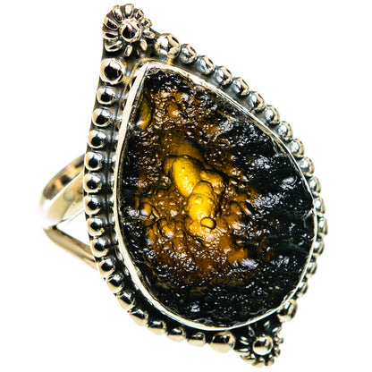 Tektite Rings handcrafted by Ana Silver Co - RING79805