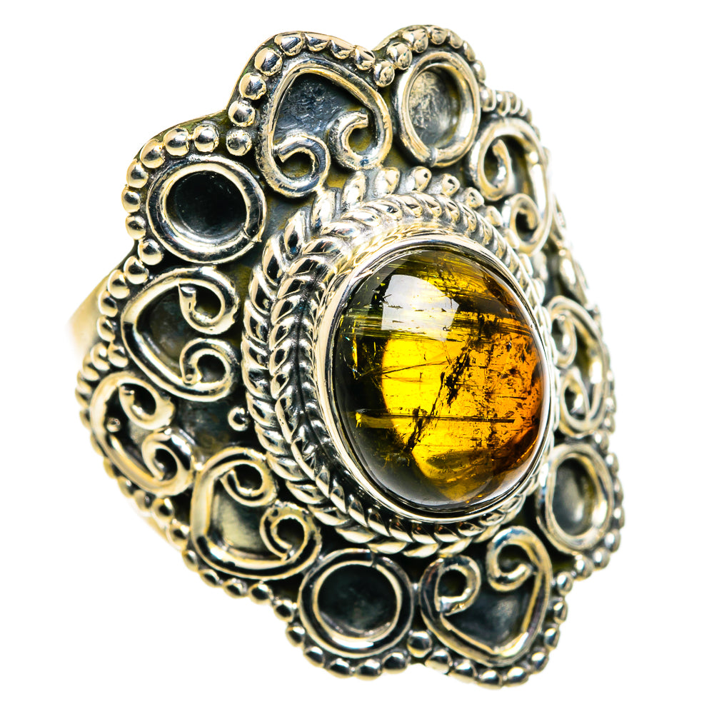 Labradorite Rings handcrafted by Ana Silver Co - RING79822