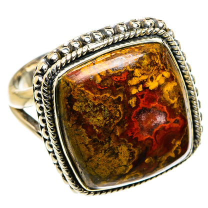 Moroccan Agate Rings handcrafted by Ana Silver Co - RING79826