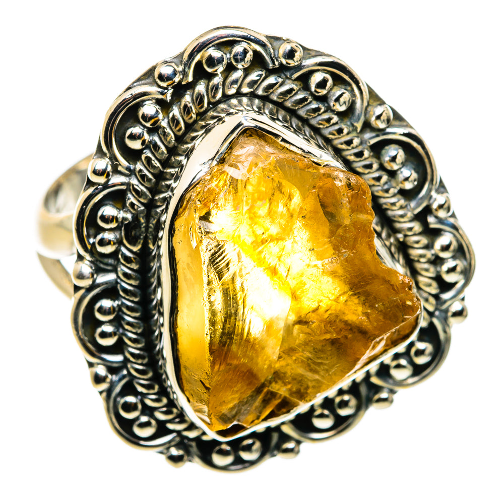 Citrine Rings handcrafted by Ana Silver Co - RING79829