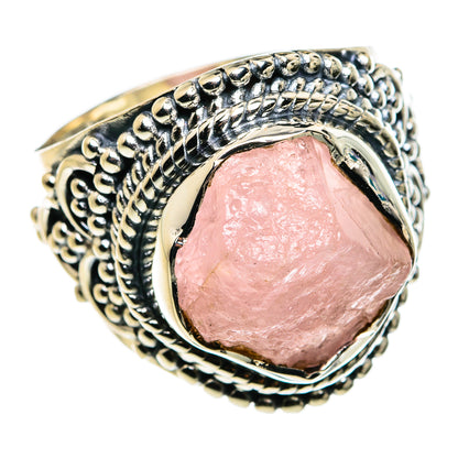 Rose Quartz Rings handcrafted by Ana Silver Co - RING79832 - Photo 2