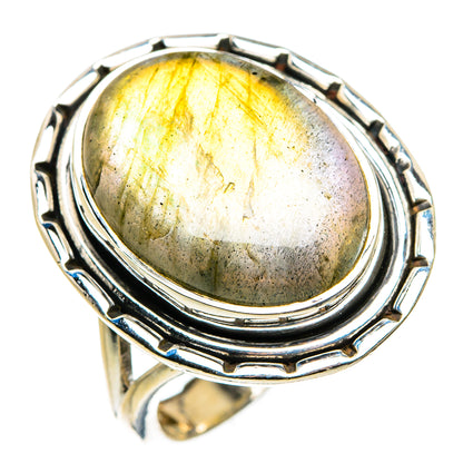 Labradorite Rings handcrafted by Ana Silver Co - RING79856