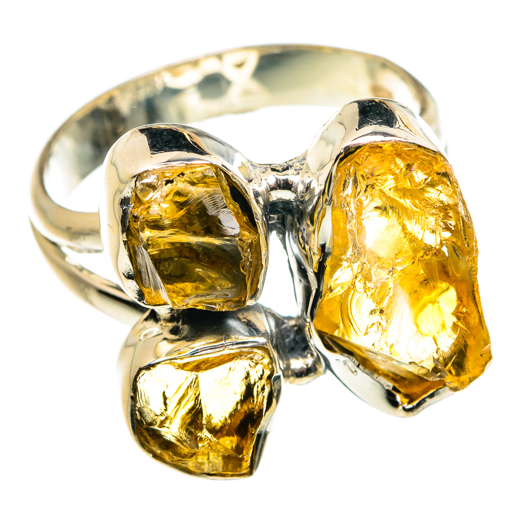 Citrine Rings handcrafted by Ana Silver Co - RING79862