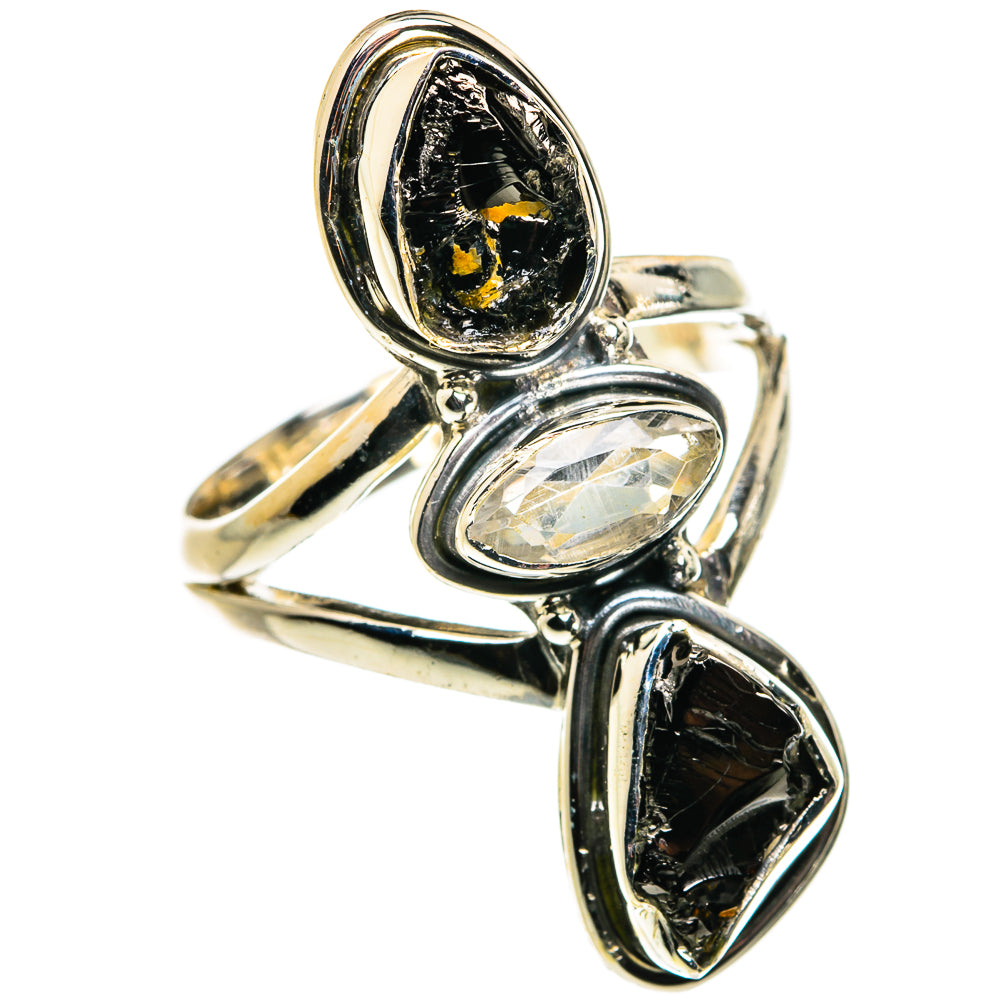 Shungite Rings handcrafted by Ana Silver Co - RING79873