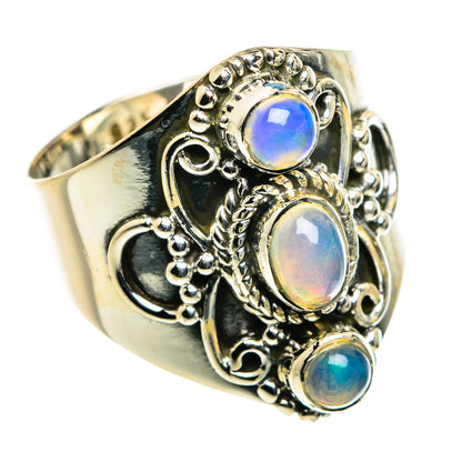 Ethiopian Opal Rings handcrafted by Ana Silver Co - RING79878