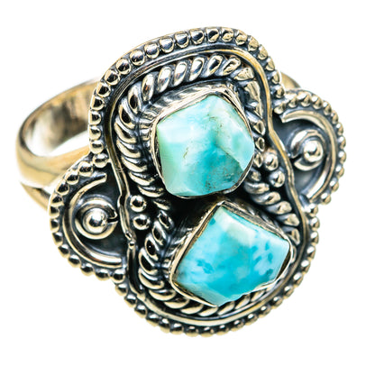Larimar Rings handcrafted by Ana Silver Co - RING79883