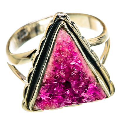Pink Agate Rings handcrafted by Ana Silver Co - RING79897