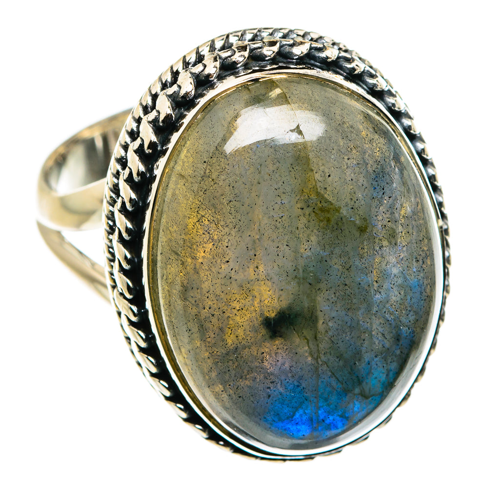 Labradorite Rings handcrafted by Ana Silver Co - RING79925