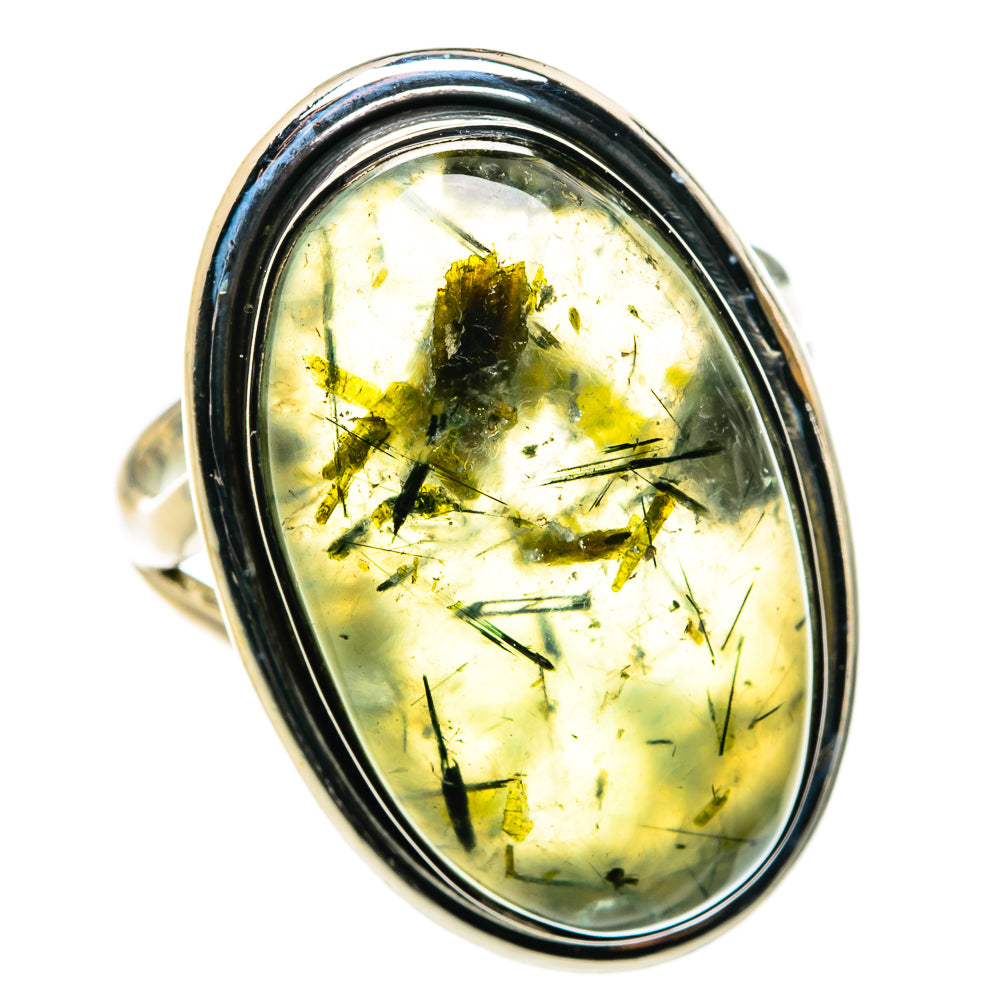 Prehnite Rings handcrafted by Ana Silver Co - RING79935