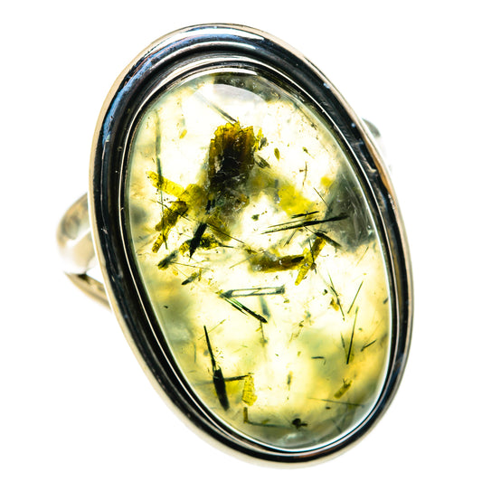 Prehnite Rings handcrafted by Ana Silver Co - RING79935