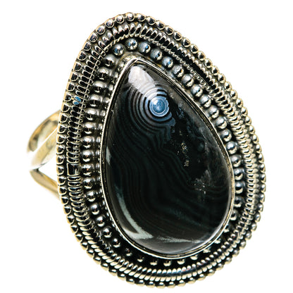Psilomelane Rings handcrafted by Ana Silver Co - RING79950