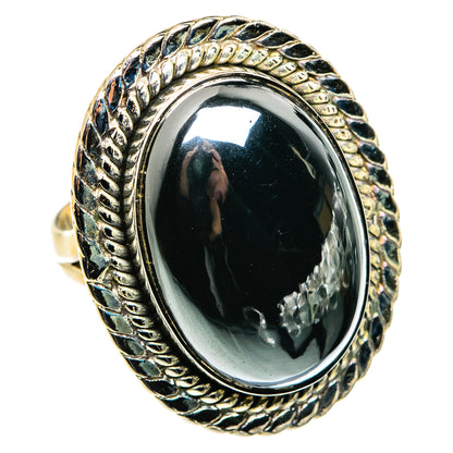 Hematite Rings handcrafted by Ana Silver Co - RING79959