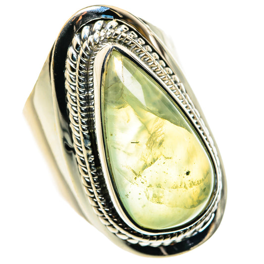 Prehnite Rings handcrafted by Ana Silver Co - RING79967